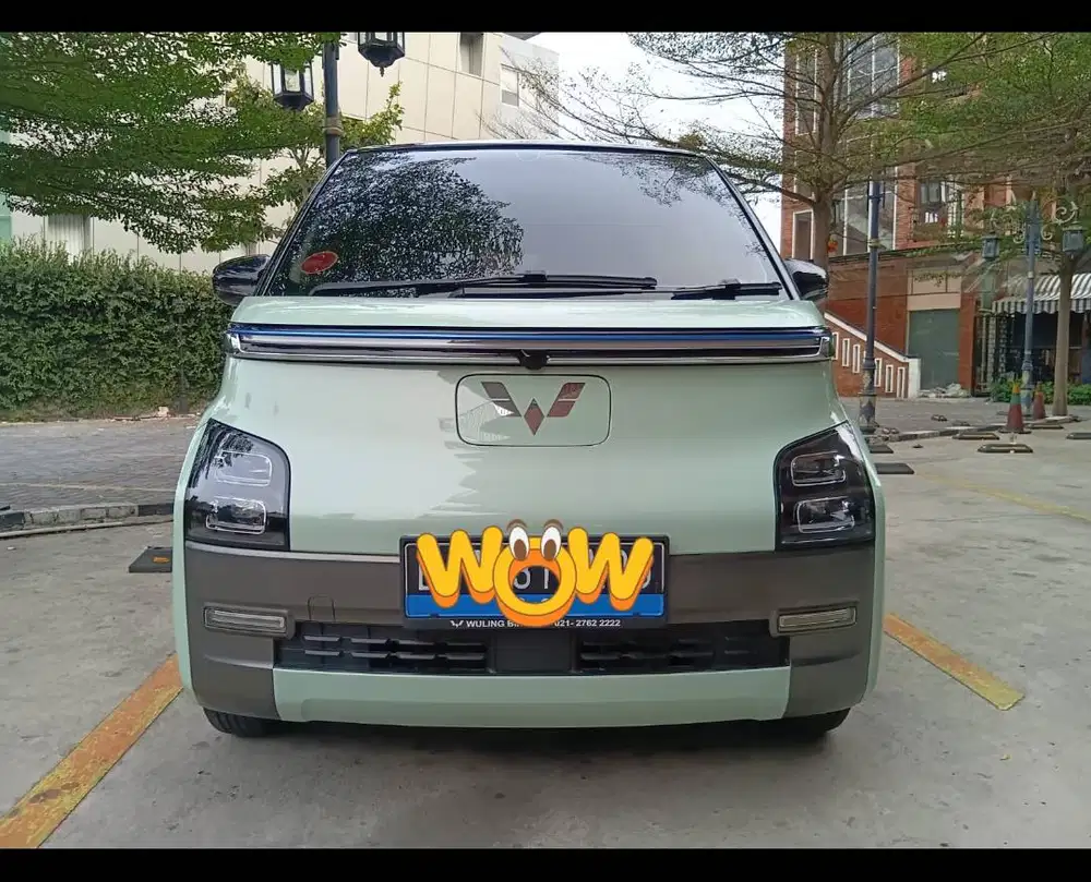 Wuling Air Ev Longrange 2022 Hijau Kilometer 31 Ribu