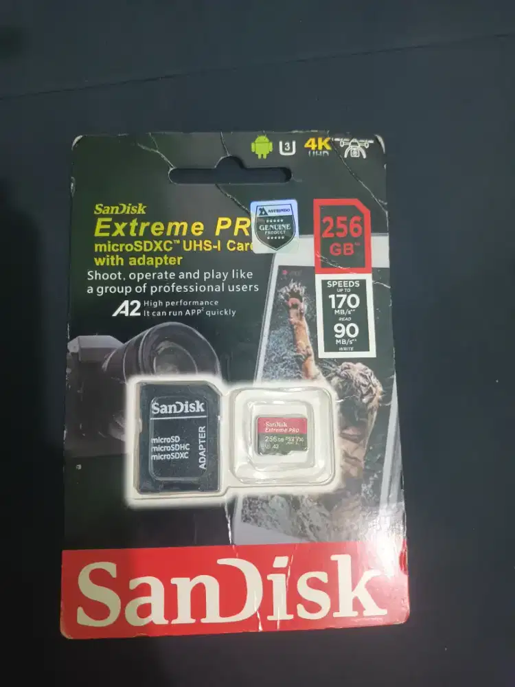 kartu memori SanDisk Extreme PRO microSDXC UHS-I 256GB