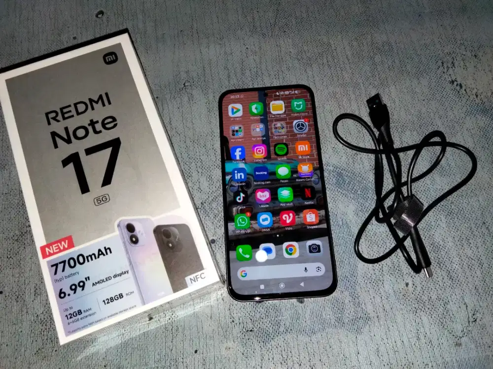 Redmi note 17 Ket spesifikasi ada di gambar