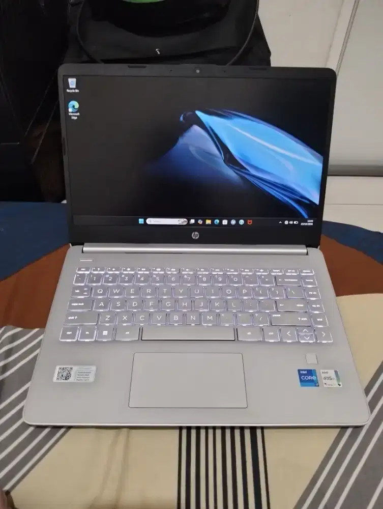 HP 14s i7 gen 12 mulus like new ram 16gb ssd 512gb
