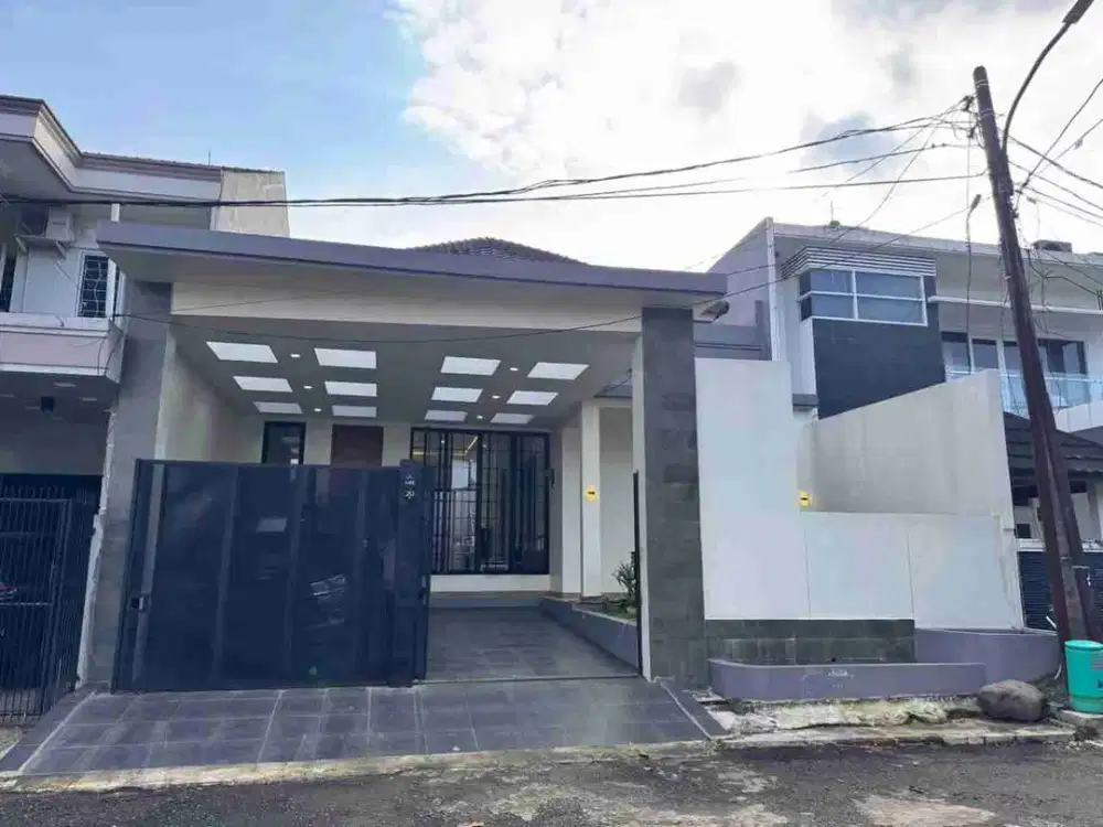 Dijual cepat rumah full renov cantik minimalis