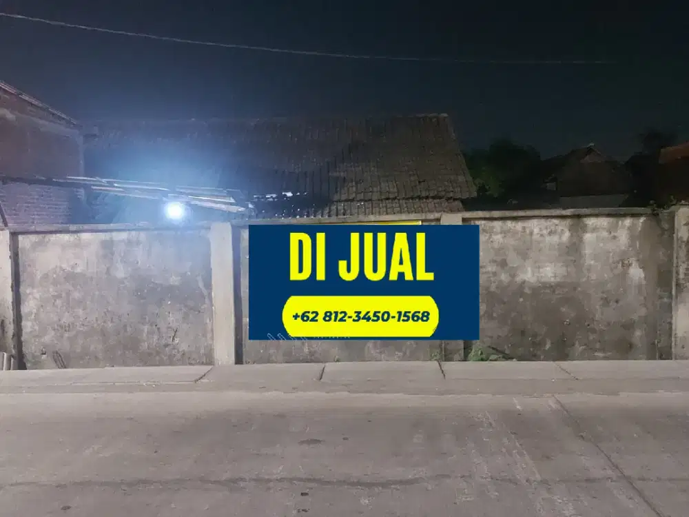 TANAH STRATEGIS  DIJUAL