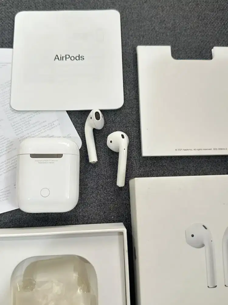 AirPods Gen 2 Resmi iBox No Minus