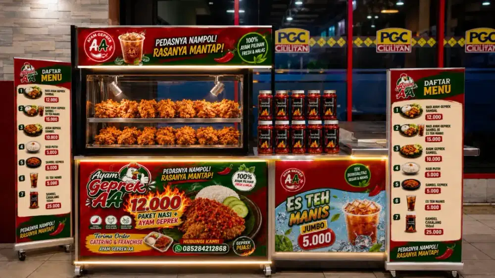 Butuh marketing ayam geprek