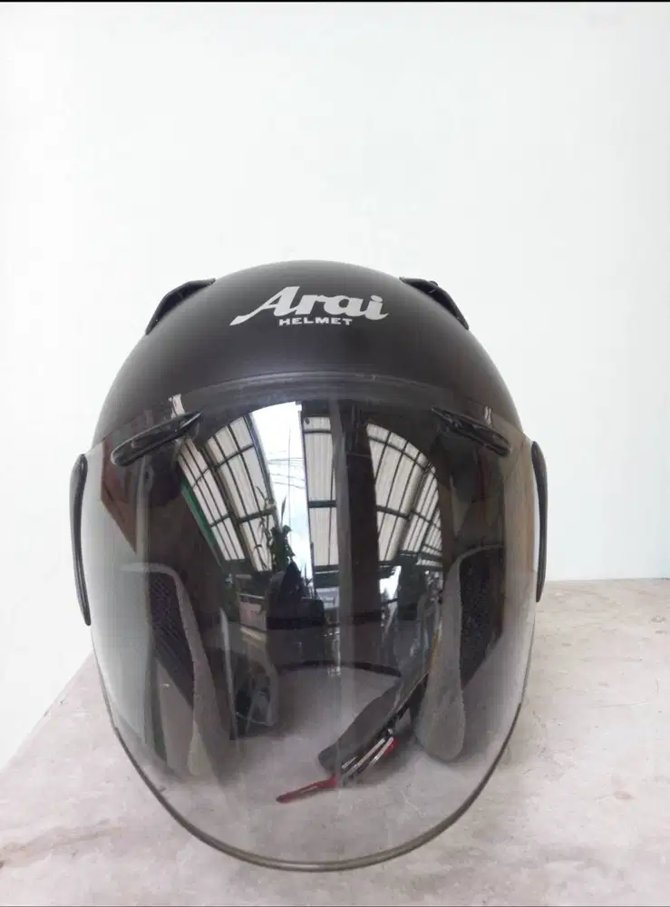 Jual Helm Arai SZ Half Face Hitam Doff Size L