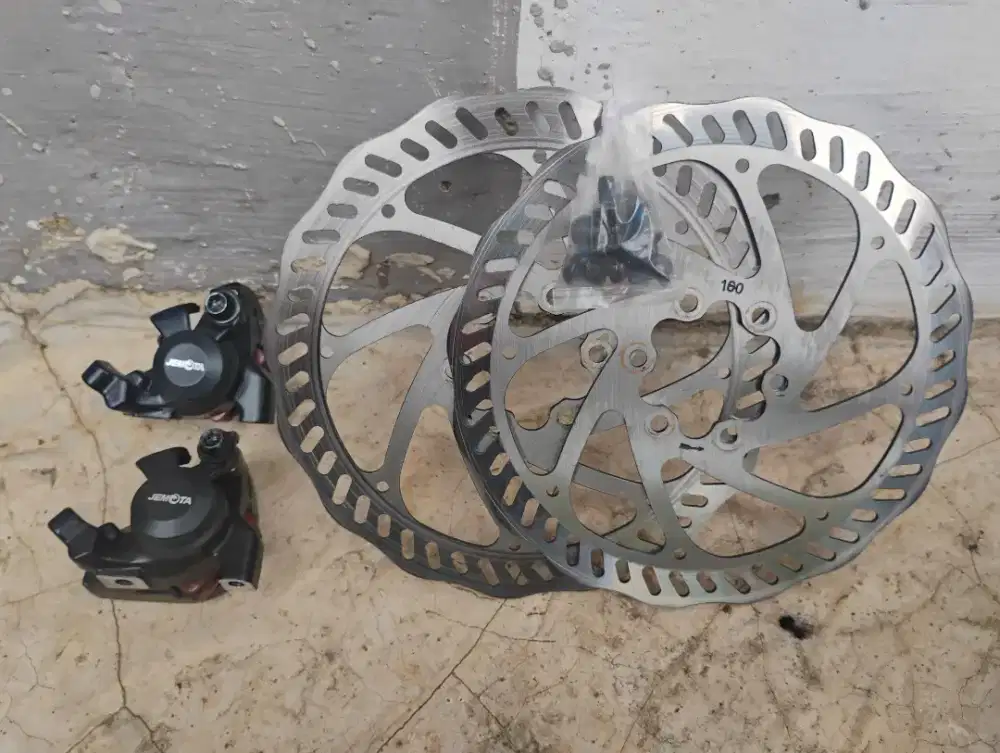 Paket Mechanical Disk Brake Jemota Flat Mount