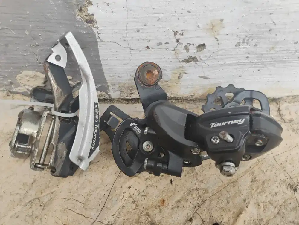 Front & Rear Derailler Shimank Tourney 7 speed
