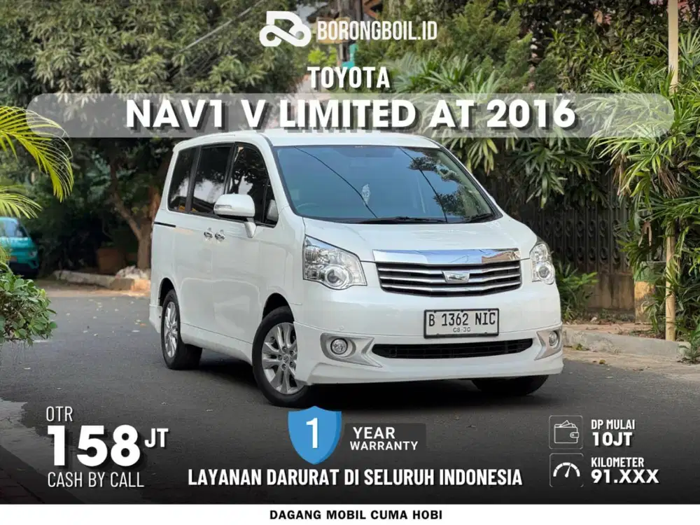 Termurah Toyota Nav1 V Limited AT Putih 2016