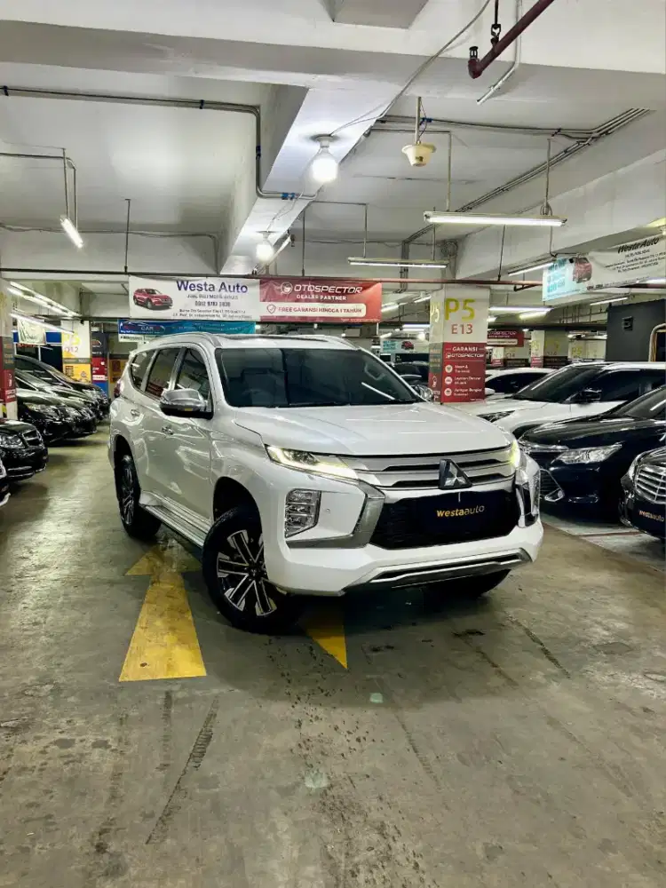 KM 12rb Mitsubishi Pajero Sport Dakar 2.4 Diesel AT 2021 Antik 2022