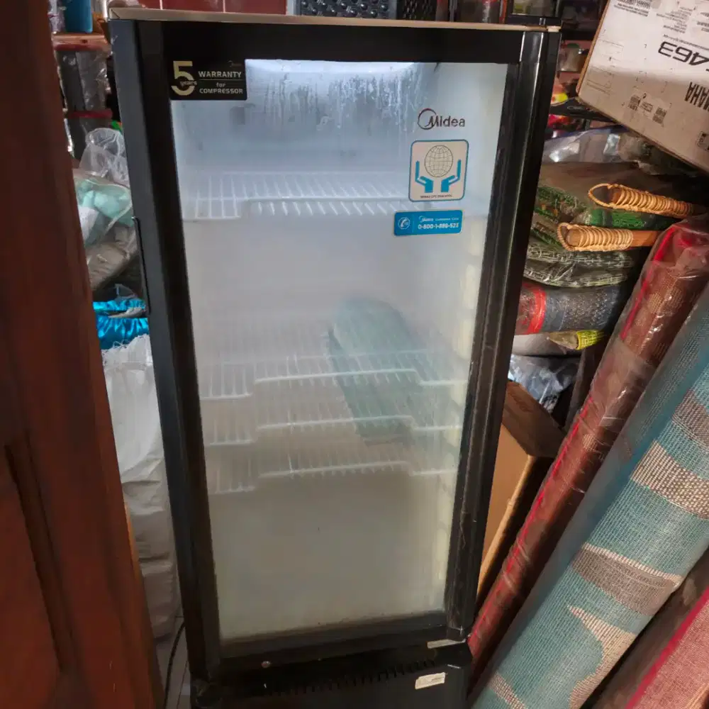 Jual showcase 200liter