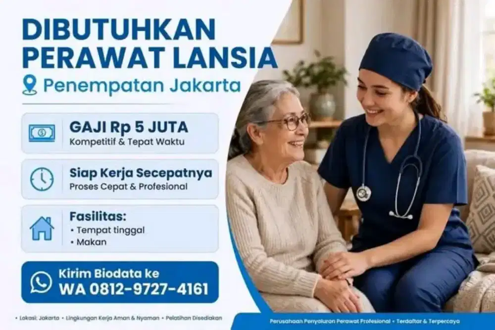 Banyak Job Baby Sitter ART & Perawat Lansia Terpercaya Terakreditasi