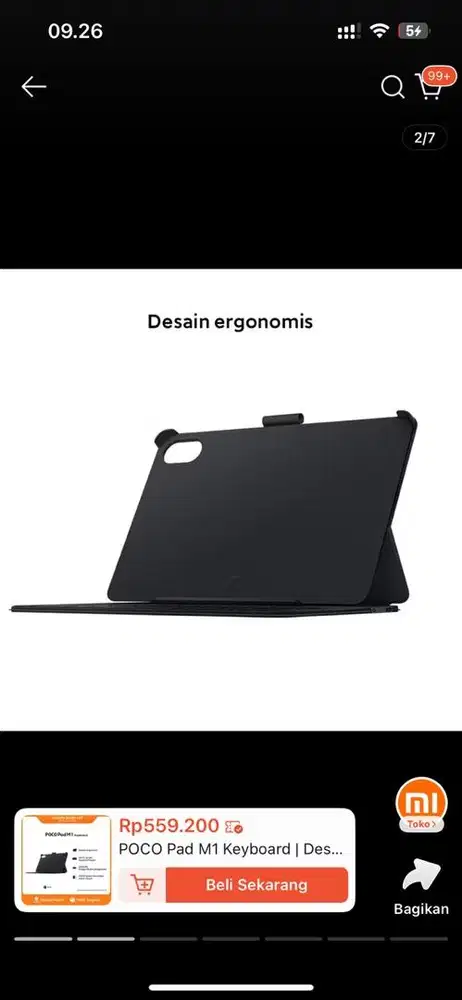 KEYBOARD DAN PEN POCO PAD M1 ORIGINAL