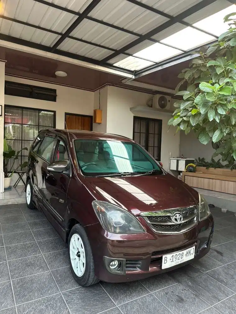 Toyota Avanza E 2009 Manual UPGRADE