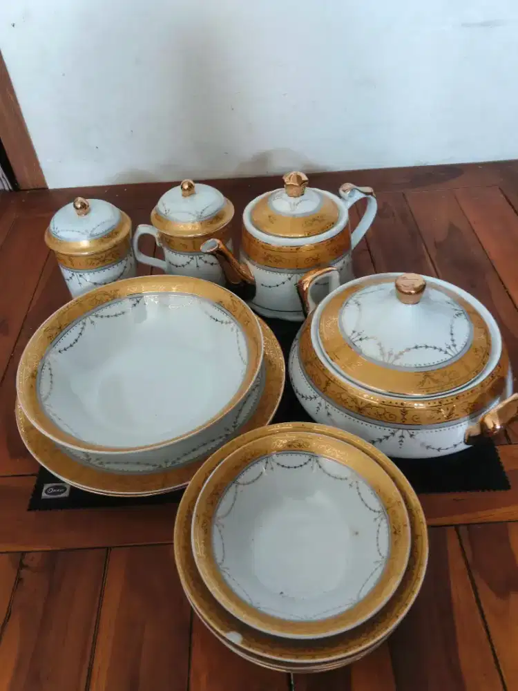 Set vicenza soup & tea set