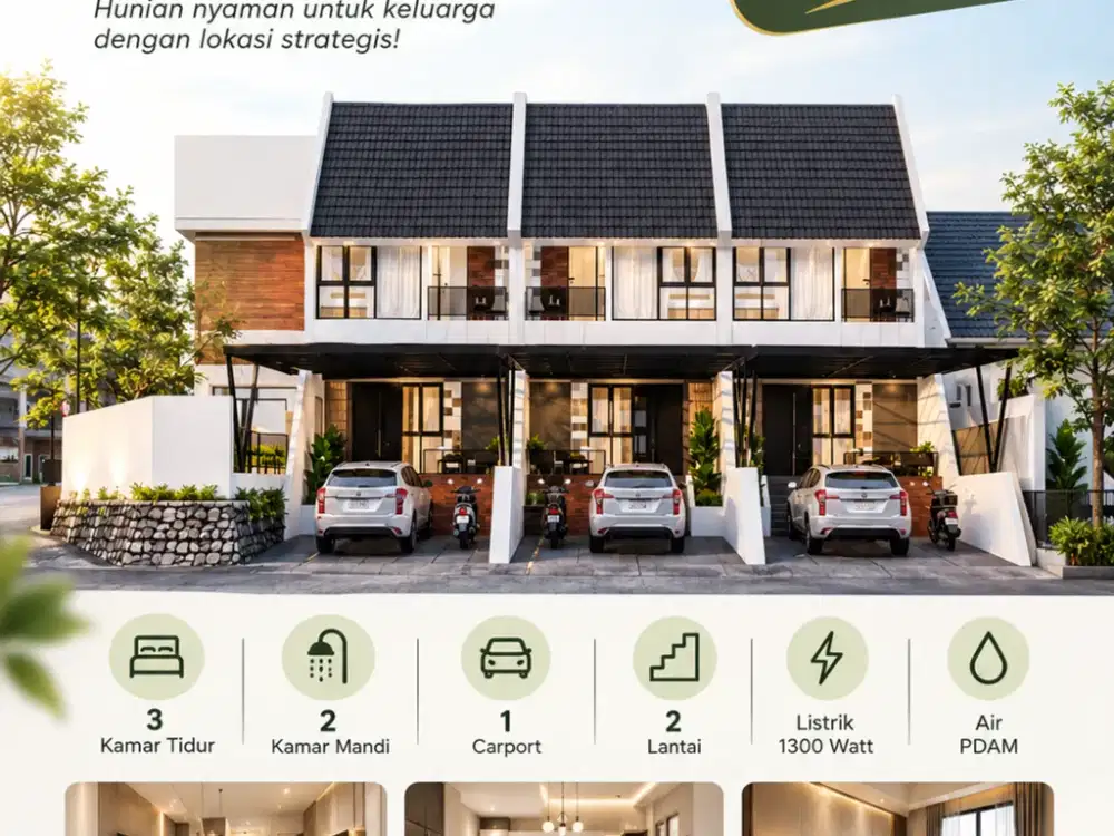 Rumah Keluarga 3 Kamar di Sindang Jaya – 2 Lantai!