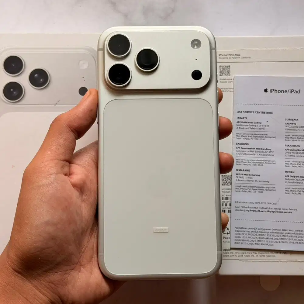 iphone 17 promax 256gb ibox