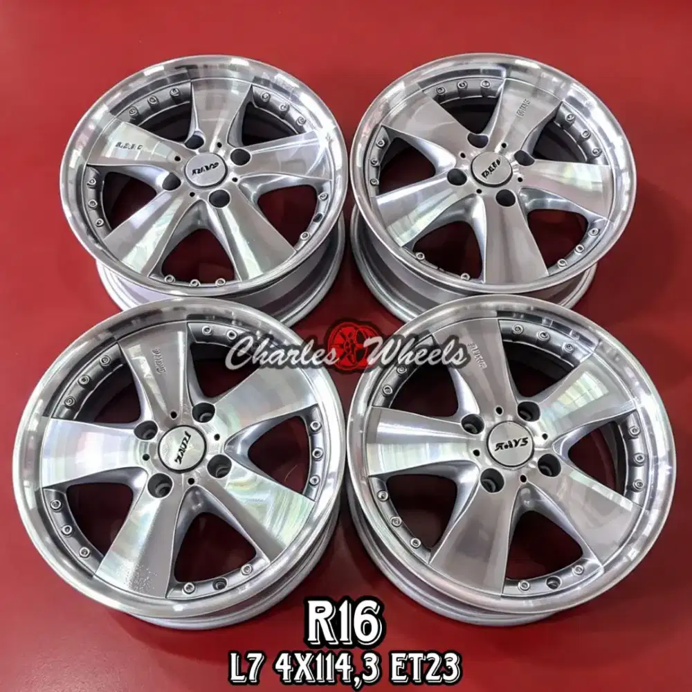 Jual velg estatus r16 4x114,3 kijang kapsul lgx kotak dll