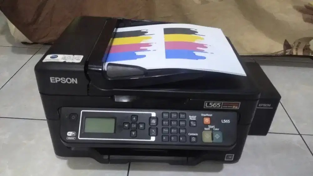 Epson l565 wifi bisa dari Hp