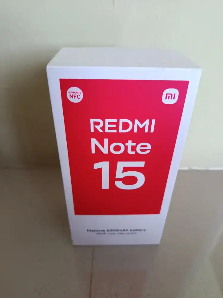 Redmi Note 15 5G 8/256 GB like new