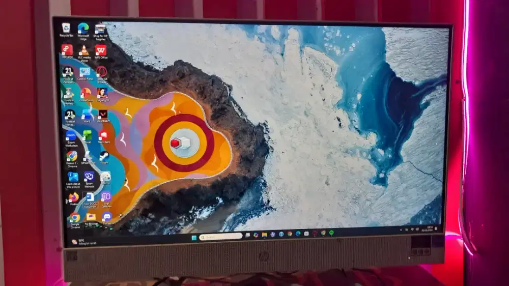 Pc aio HP spek gahar
