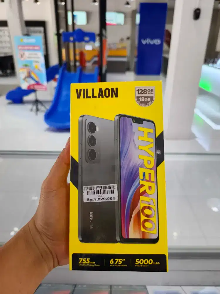 VILLAON HYPER 100 6/128GB | ATLANTIS DAHSYAT