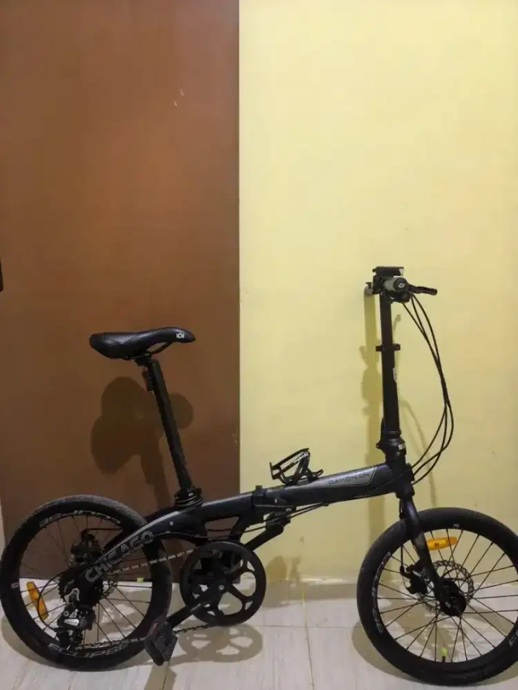 Jual Sepeda Lipat Dahon Ion Chicago Hitam Terawat