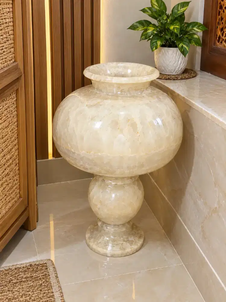 Lampu Marmer asli berat