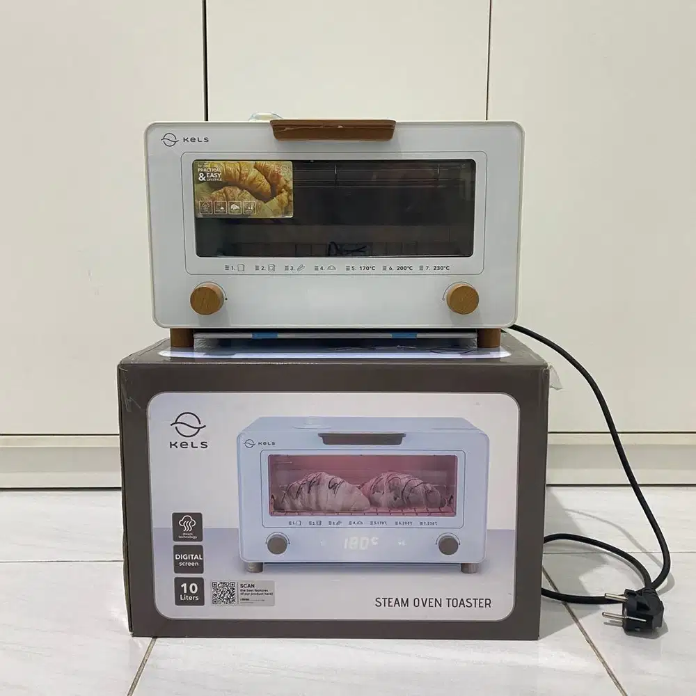 Kels Informa Mini Steam Oven Toaster 10L Putih