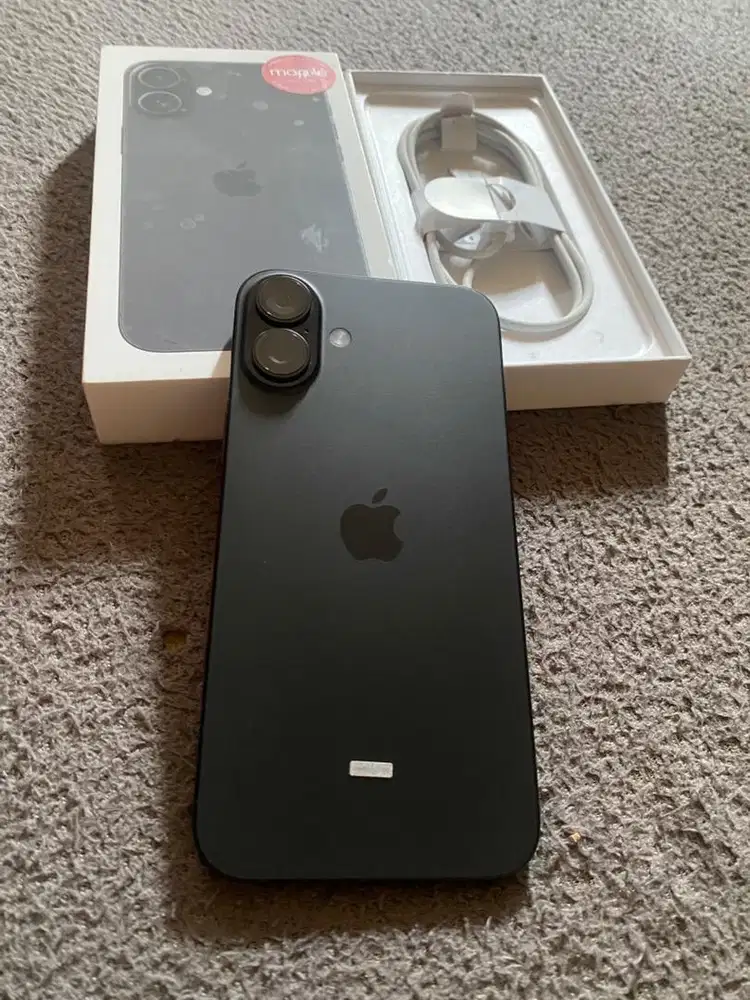 Iphone 16 Plus 128 GB Black Digimap Garansi ON Maret 2027