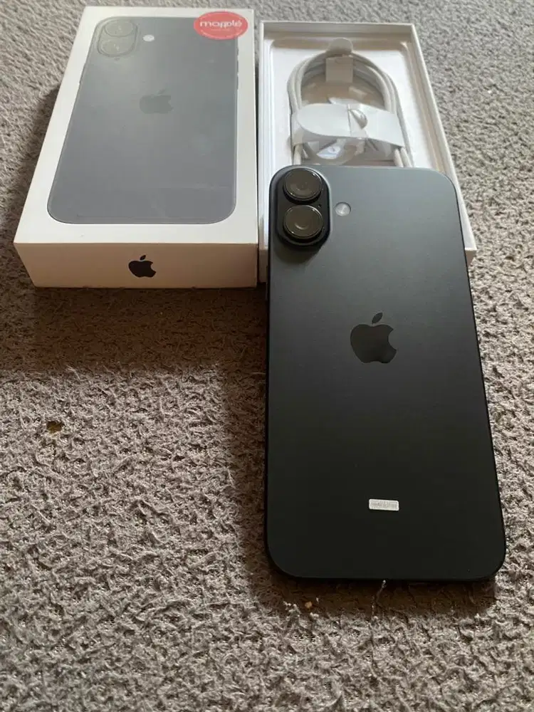 Iphone 16 Plus 128 GB Black Digimap Garansi ON Maret 2027