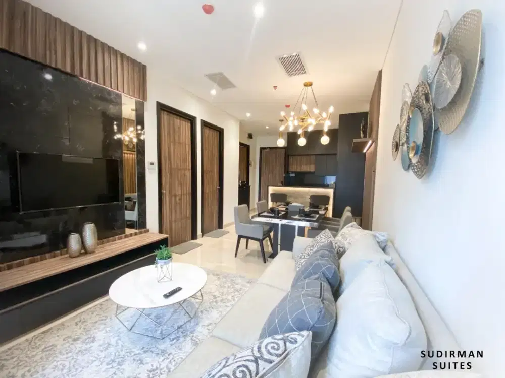 DISEWAKAN APARTEMEN SUDIRMAN SUITES – 2BR | 72 M²