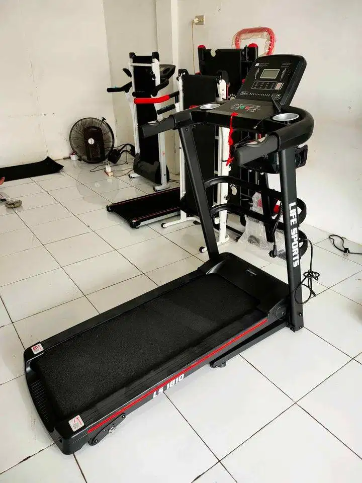 LIFE SPORT - TREADMILL ELEKTRIK LS1810 MULTIFUNGSI