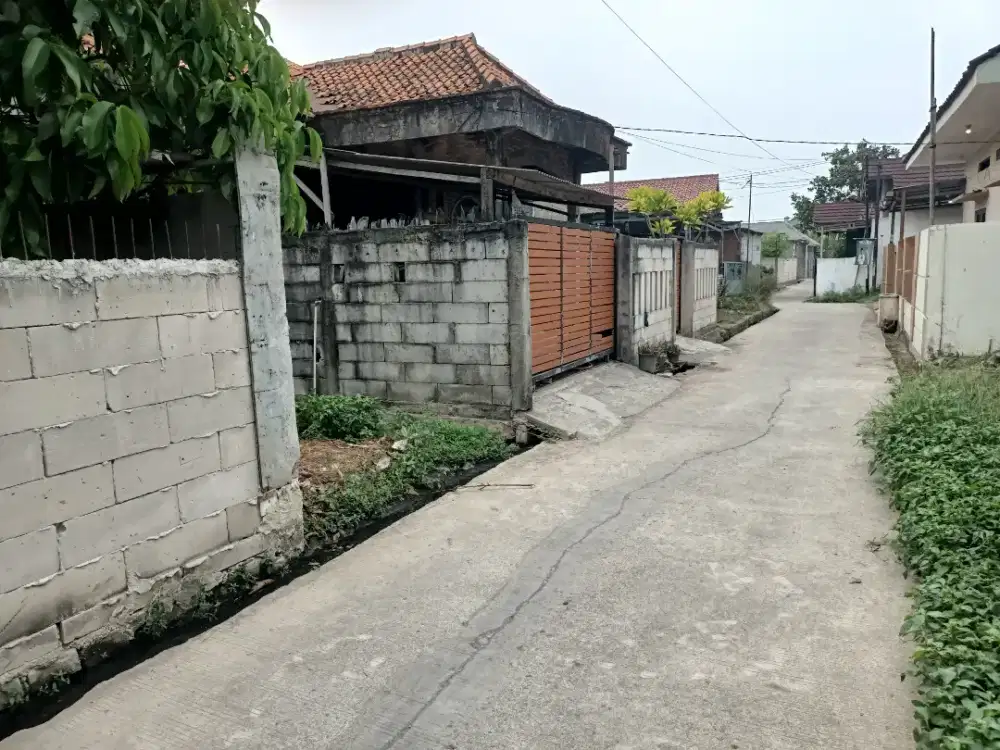 di jual tanah kavling SHM  luas 105m akses mobil.