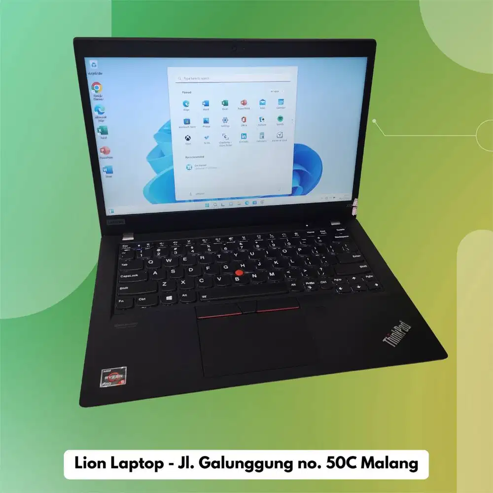 RAM 32GB AMD Ryzen 5 PRO-4650U Lenovo Thinkpad X13 SSD 256GB [25|10]