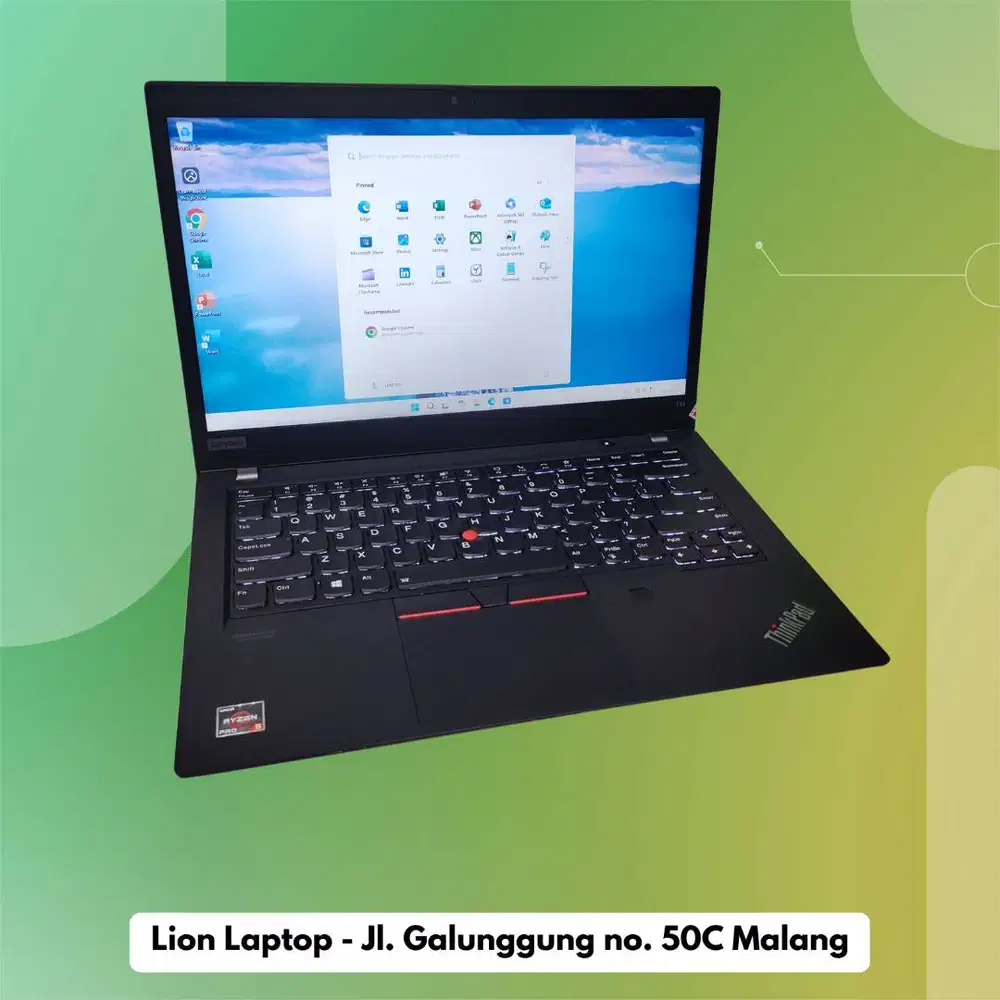RAM 16GB AMD Ryzen 5 PRO SSD 256GB Lenovo Thinkpad T14 [25|10]