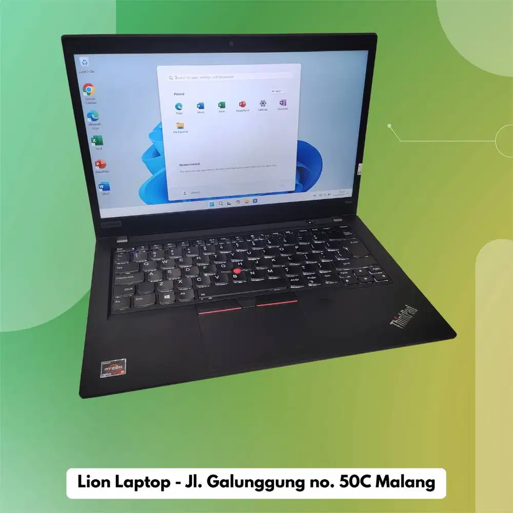 RAM 16GB AMD Ryzen 5 PRO VGA 2GB Lenovo Thinkpad T495 [25|10]
