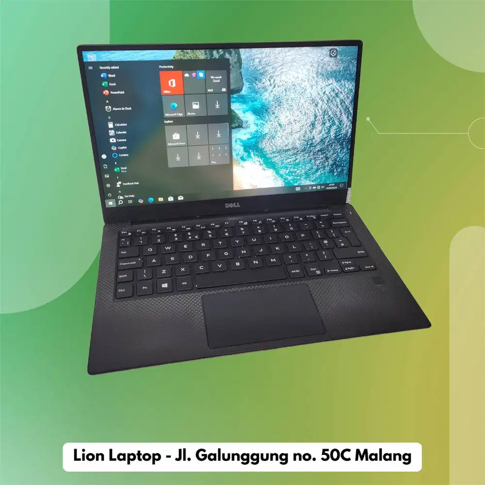Slim & Ringan Core i7 RAM 8 SSD 256 DELL XPS 13 9360 [25|10]
