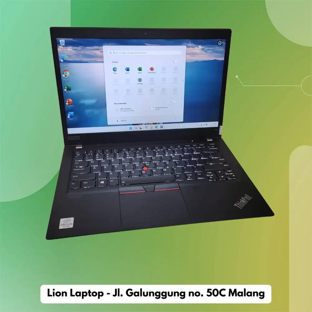 RAM 16GB Slim Core i5 Gen 10 Lenovo Thinkpad T14s [25|10]