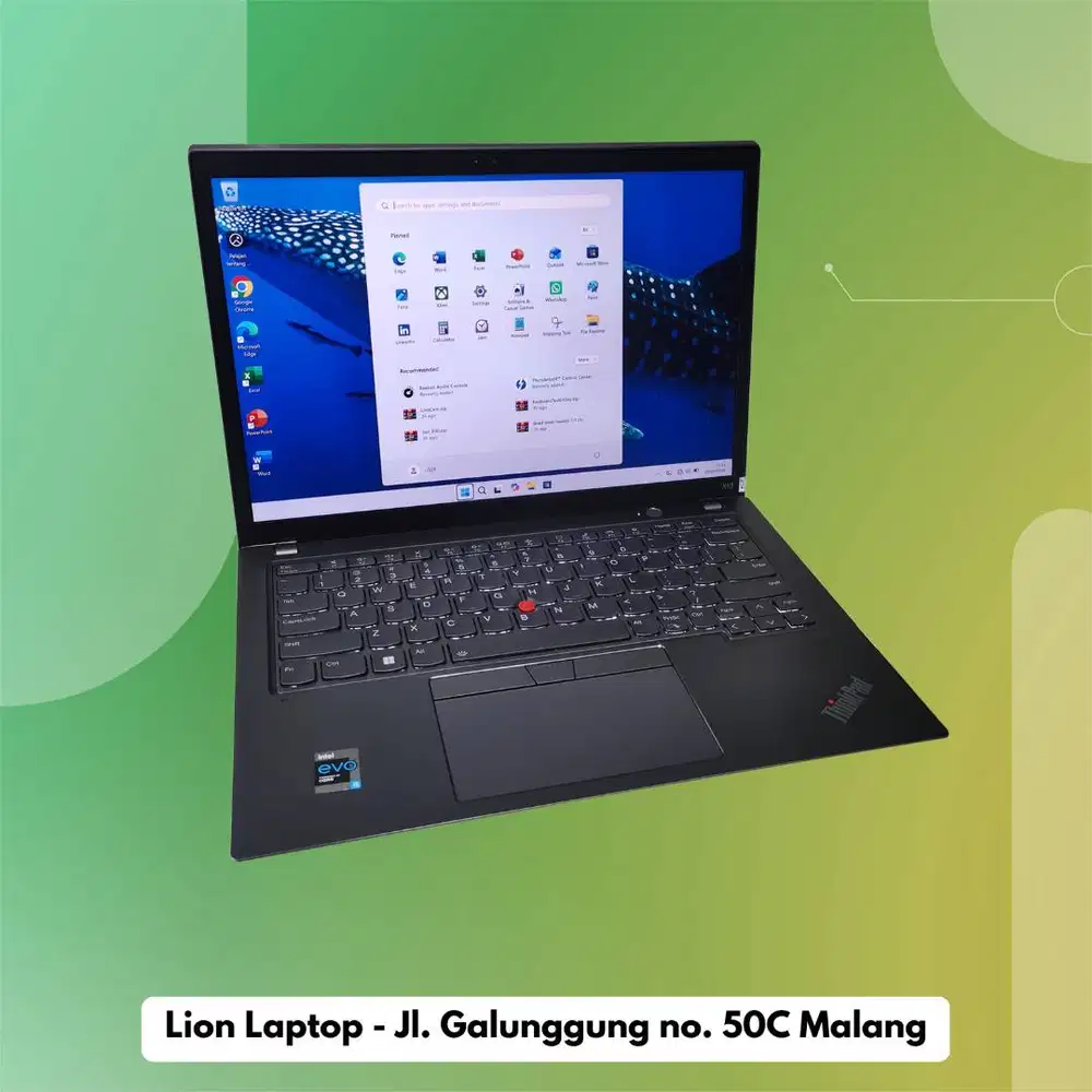 RAM 16GB i5 Gen 11 Body Auminium Lenovo Thinkpad X13 [25|10]