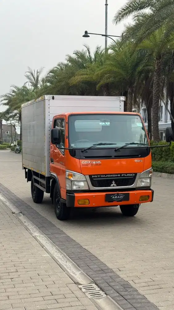 Canter fe71 engkel box aluminium orisnil