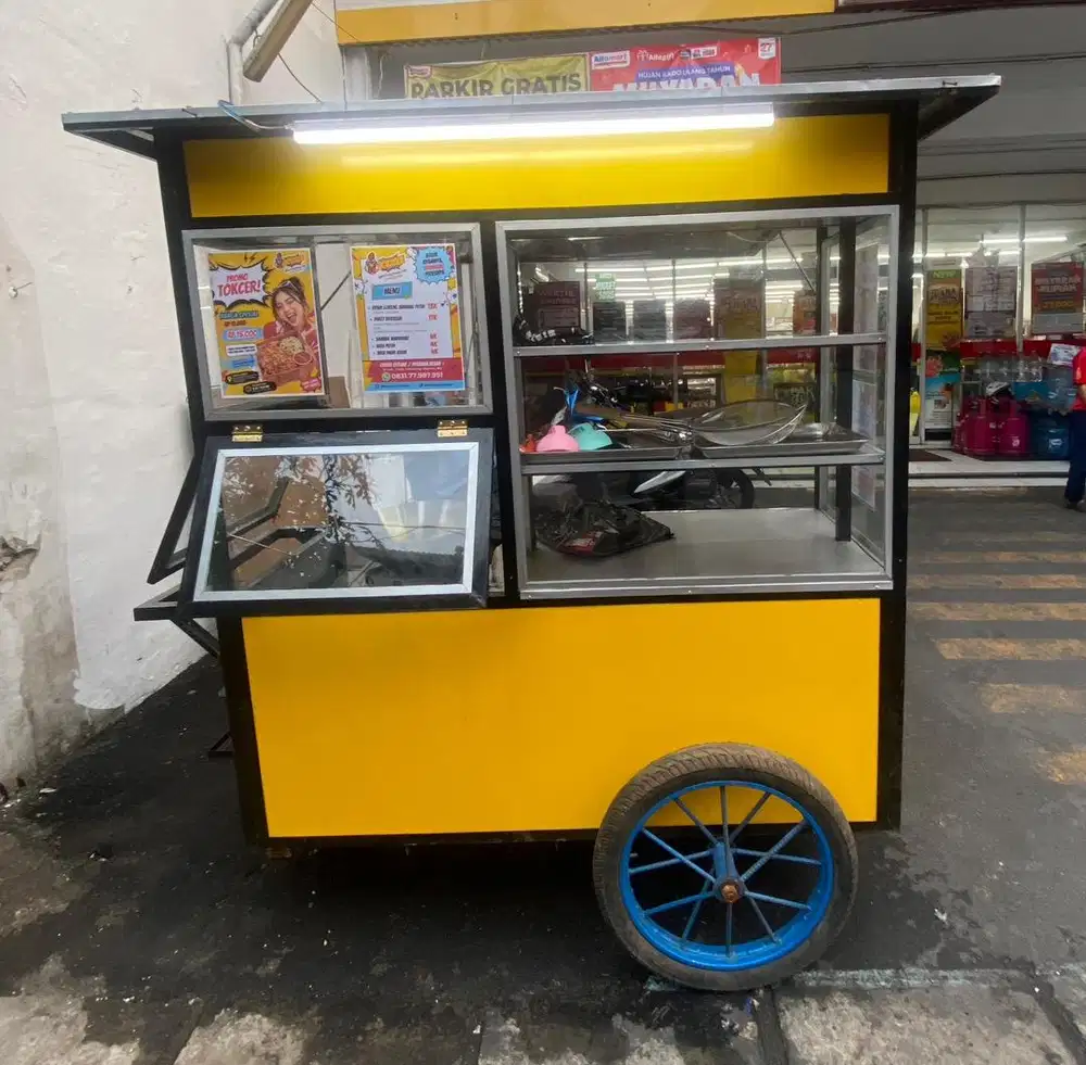 Dijual Cepat Gerobak Siap Dagang