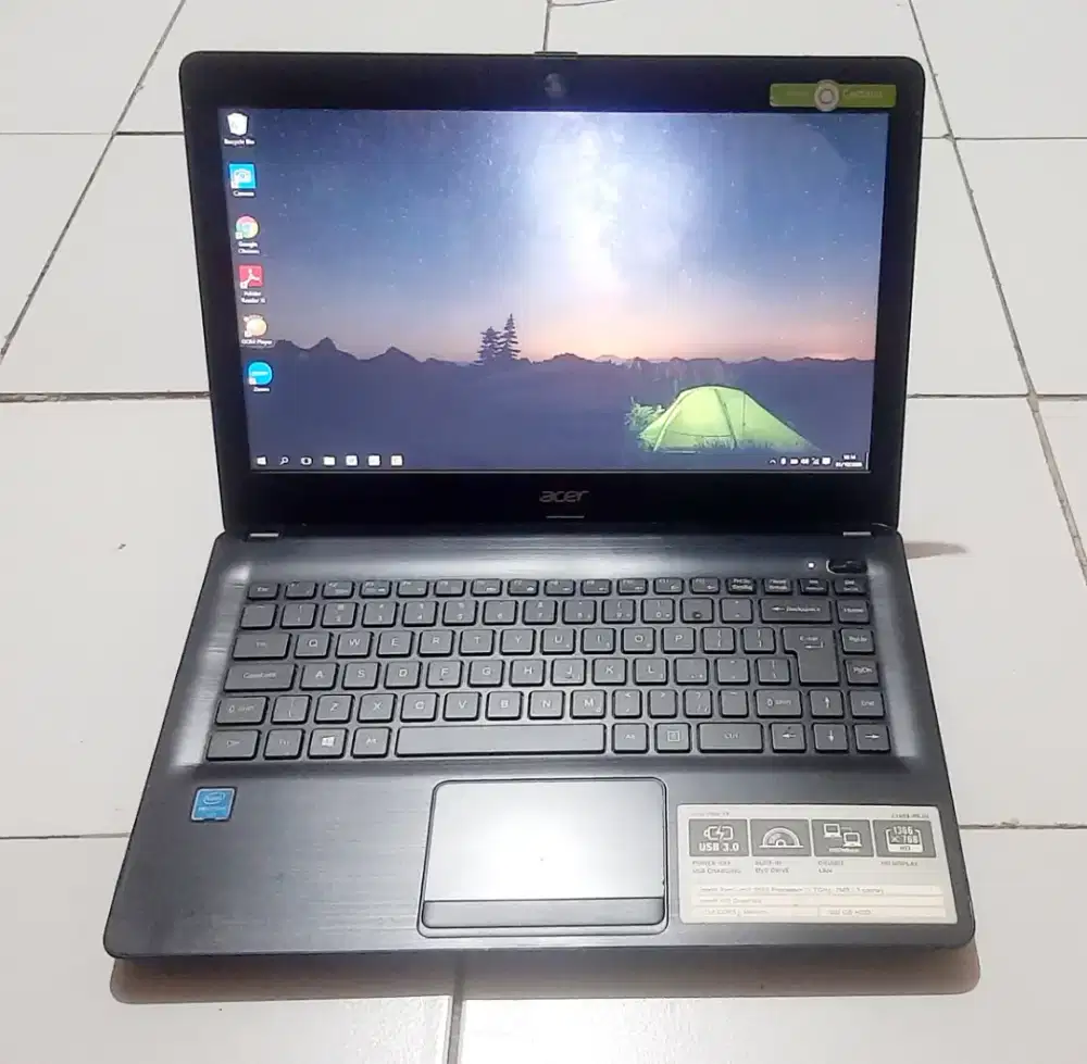 Laptop Acer Z1402 Normal Baterai Baru