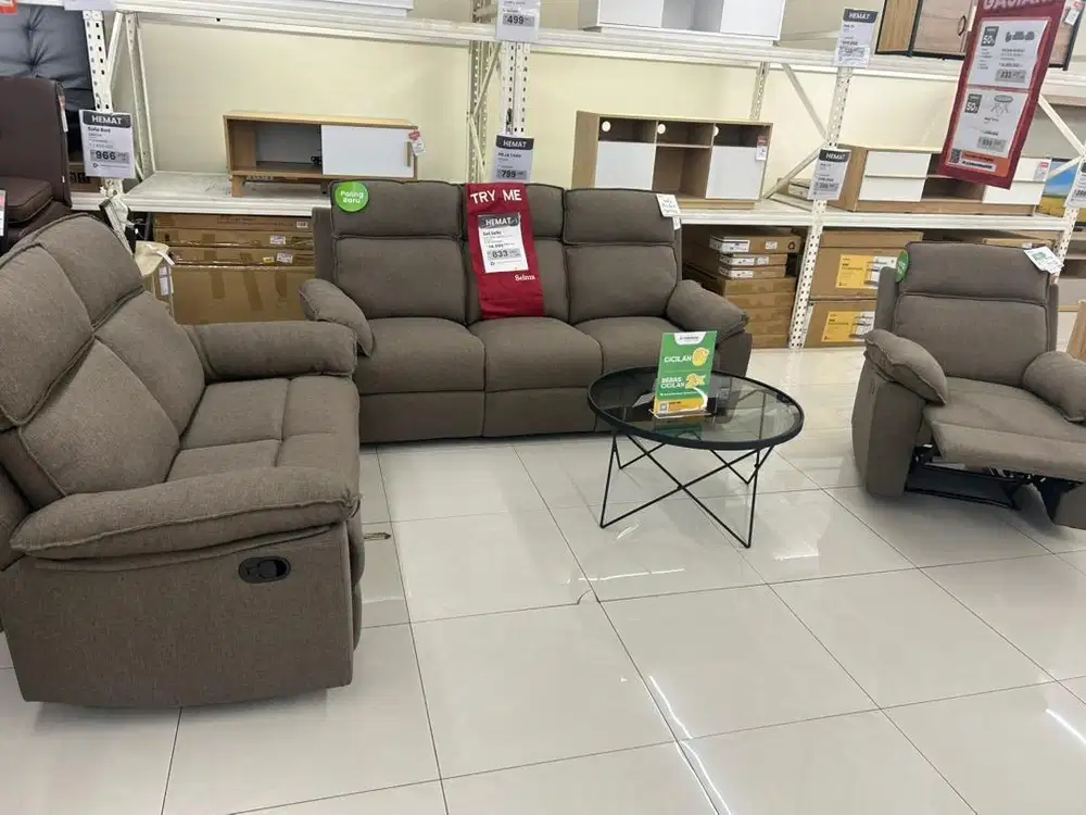 SOFA SET RECLINER MURAH JAKARTA