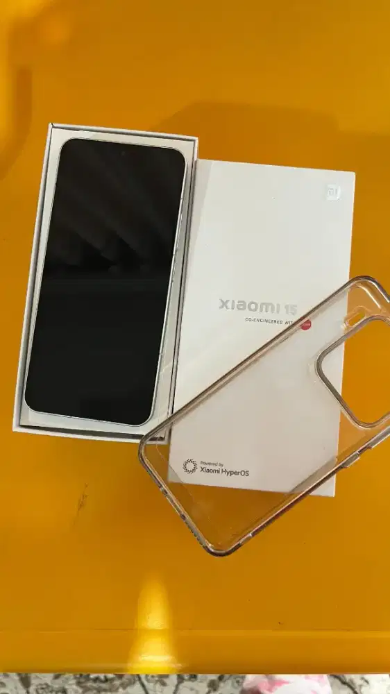 Xiaomi 15 12/512GB lengkap dus + charger