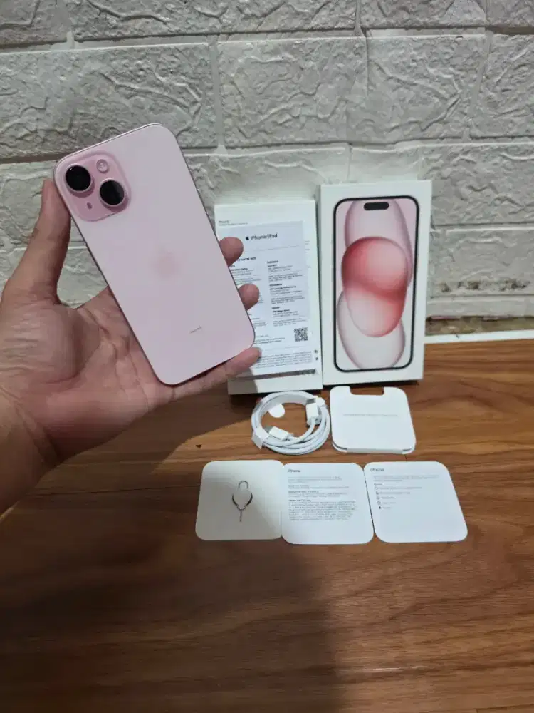 Iphone 15 256gb Ibox On panjang like new