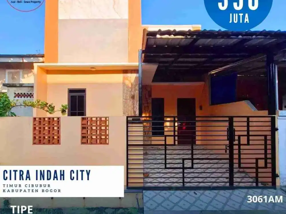 Dijual rumah siap huni diCitra Indah City Cileungsi Jonggol
