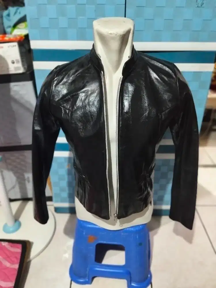 Jaket kulit asli domba