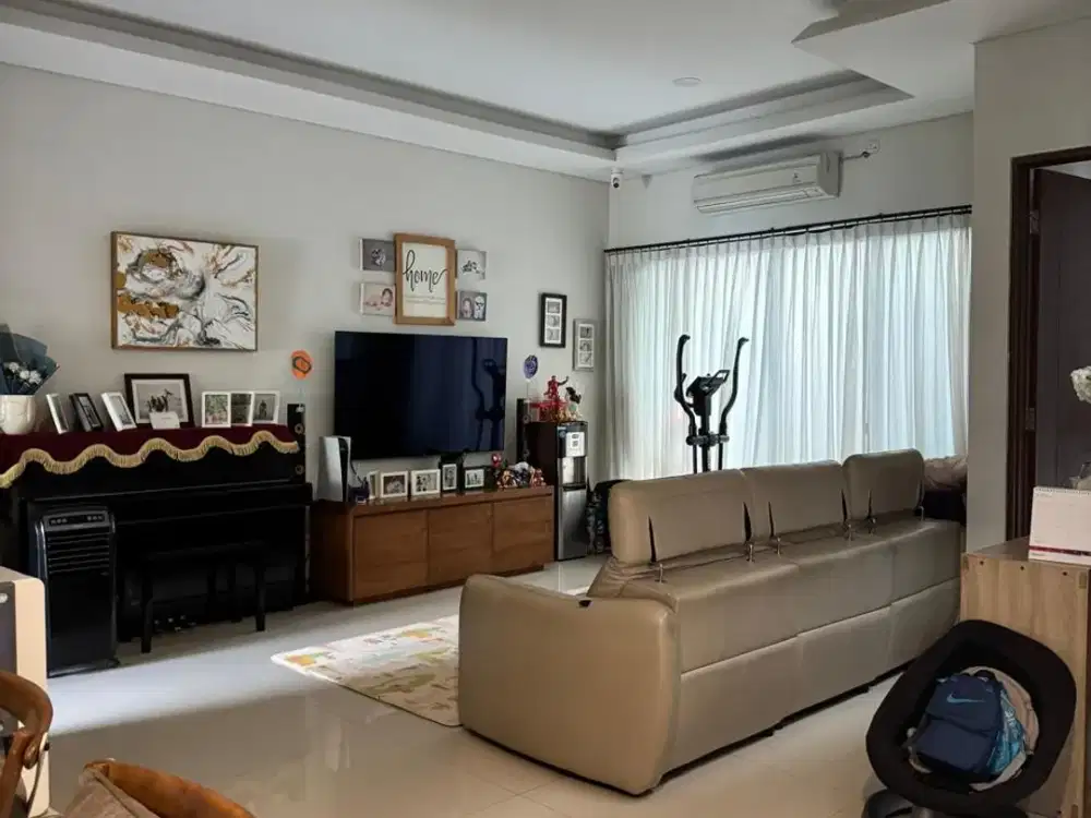 Dijual Rumah Modern Tropical Dalam Cluster di Rempoa Ciputat Tangsel Dengan Swimming Pool ND-9510
