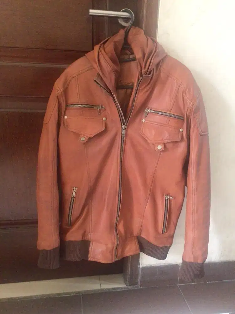 jaket kulit original