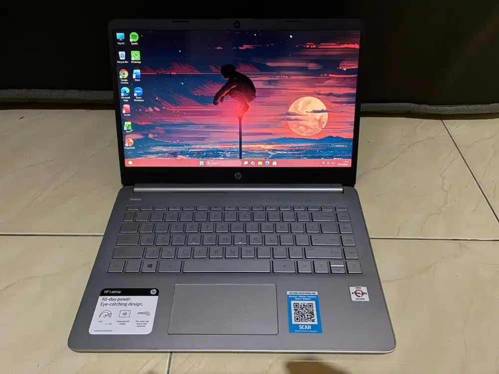 Laptop HP 14 Ram 12/128gb Touchscreen